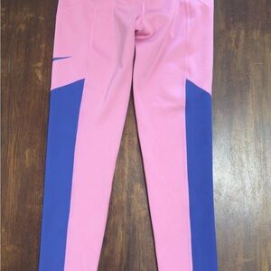 Nike Kids Leggings in Pink and Blue